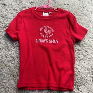 Always spicy shirt from target